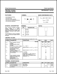 Click here to download PBYR645CT Datasheet