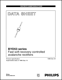 Click here to download BYD53 Datasheet