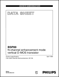Click here to download BSP89 Datasheet