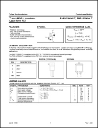 Click here to download PHB125N06 Datasheet