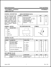 Click here to download PHT6N06 Datasheet
