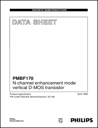 Click here to download PMBF170 Datasheet