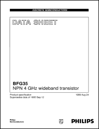 Click here to download BFG35 Datasheet