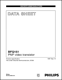 Click here to download BFQ151 Datasheet