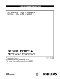 Click here to download BFQ231 Datasheet