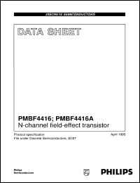 Click here to download PMBF4416A Datasheet