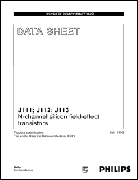 Click here to download J112 Datasheet