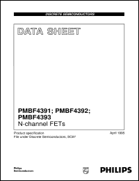 Click here to download PMBF4391 Datasheet