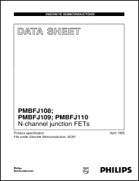 Click here to download PMBFJ109 Datasheet