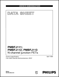 Click here to download PMBFJ113 Datasheet