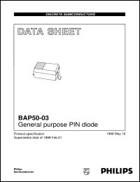 Click here to download BAP50-03 Datasheet