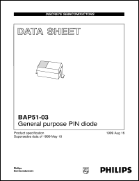Click here to download BAP51-03 Datasheet