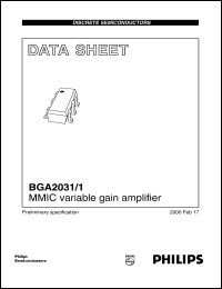 Click here to download BGA2031,1 Datasheet
