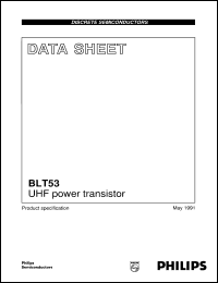 Click here to download BLT53 Datasheet