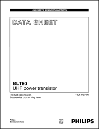 Click here to download BLT80 Datasheet