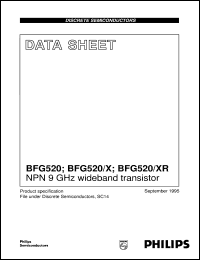 Click here to download BFG520/XR Datasheet