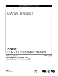 Click here to download BFG591 Datasheet
