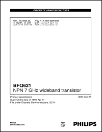 Click here to download BFQ621 Datasheet