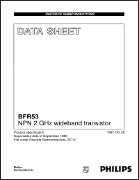Click here to download BFR53 Datasheet