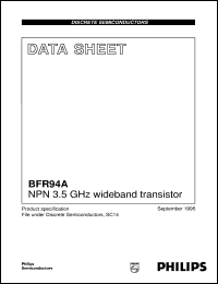 Click here to download BFR94 Datasheet