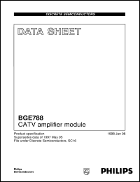 Click here to download BGE788 Datasheet