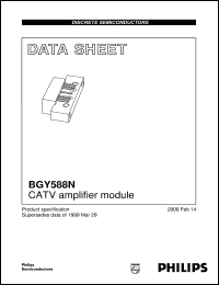 Click here to download BGY588 Datasheet