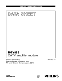 Click here to download BGY88 Datasheet