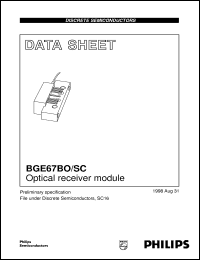 Click here to download BGE67 Datasheet