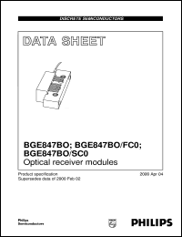 Click here to download BGE847 Datasheet