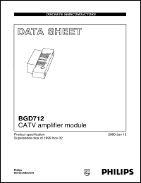 Click here to download BGD712 Datasheet