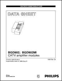 Click here to download BGD902/07 Datasheet
