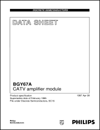 Click here to download BGY67 Datasheet