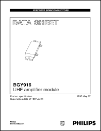 Click here to download BGY916 Datasheet