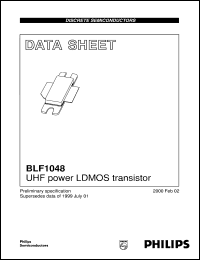 Click here to download BLF1048 Datasheet