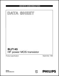 Click here to download BLF145 Datasheet