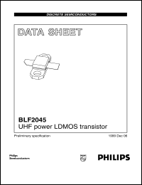 Click here to download BLF2045 Datasheet