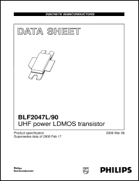 Click here to download BLF2047L,90 Datasheet