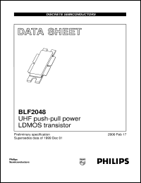 Click here to download BLF2048 Datasheet