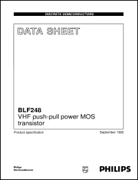 Click here to download BLF248 Datasheet