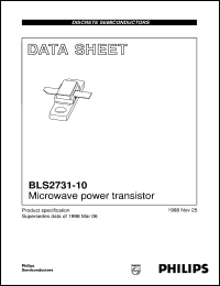 Click here to download BLS2731-10 Datasheet