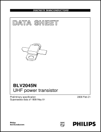 Click here to download BLV2045 Datasheet