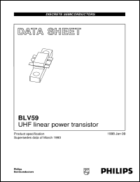 Click here to download BLV59 Datasheet