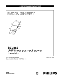 Click here to download BLV862 Datasheet