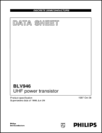 Click here to download BLV946 Datasheet