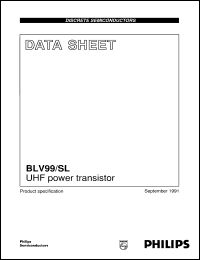Click here to download BLV99 Datasheet