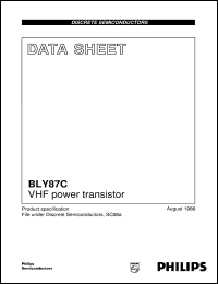 Click here to download BLY87 Datasheet