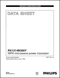 Click here to download RX1214B300 Datasheet