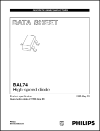 Click here to download BAL74 Datasheet