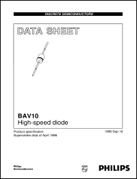 Click here to download BAV10 Datasheet