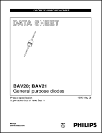 Click here to download BAV20 Datasheet